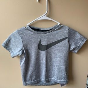 Nike crop dry fit shirt